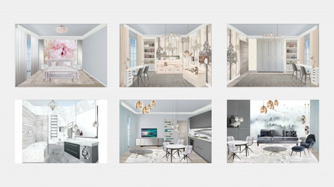 Дизайн жилого интерьера. Базовый курс – работы студентов - 12